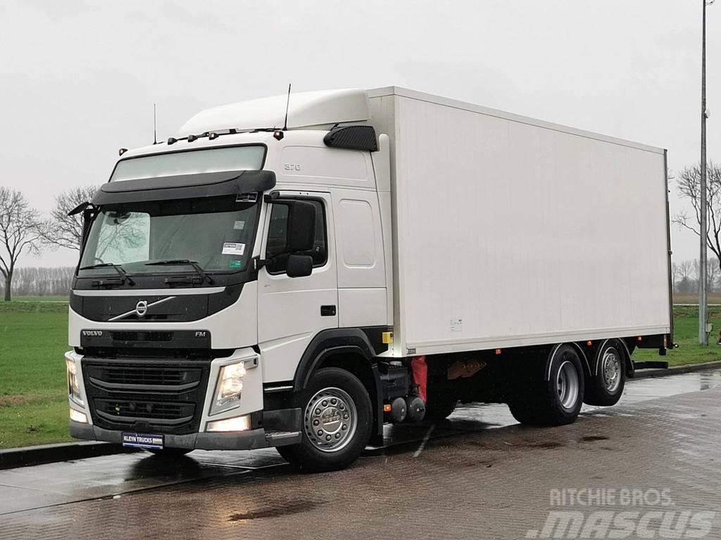 Volvo FM 370 globe 6x2*4 taillift Box body trucks