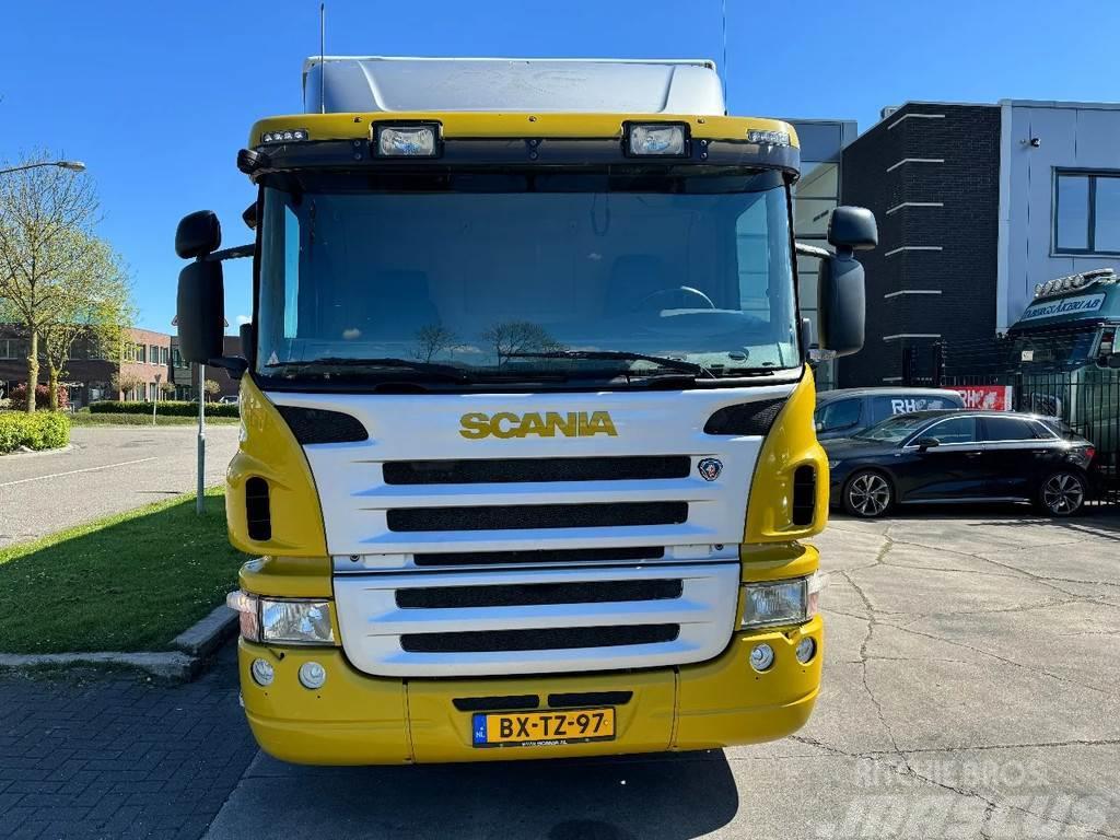 Scania P230 4X2 EURO 5 + BOX 7,88 METER Camiões de caixa fechada