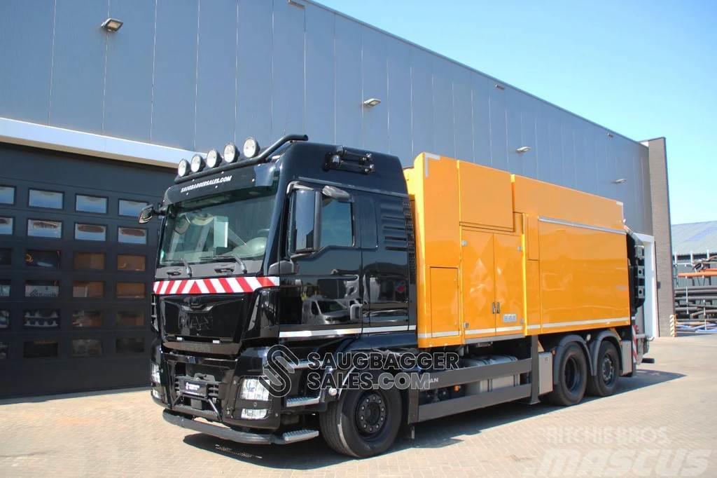 MAN TGX 26.500 MTS 2019 Saugbagger Combi / vacuum trucks
