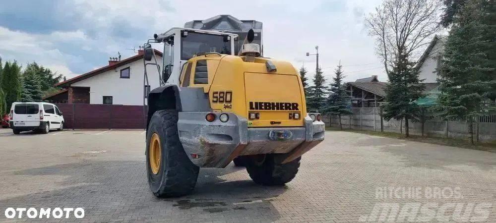 Liebherr 580 Pás carregadoras de rodas