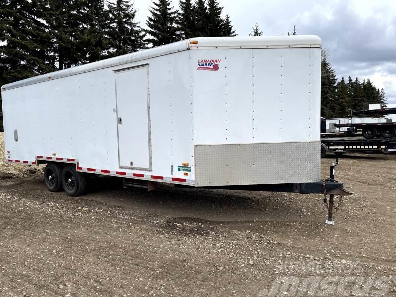  8' x 26' Enclosed Snowmobile Trailer 8' x 26' Encl Box body trailers