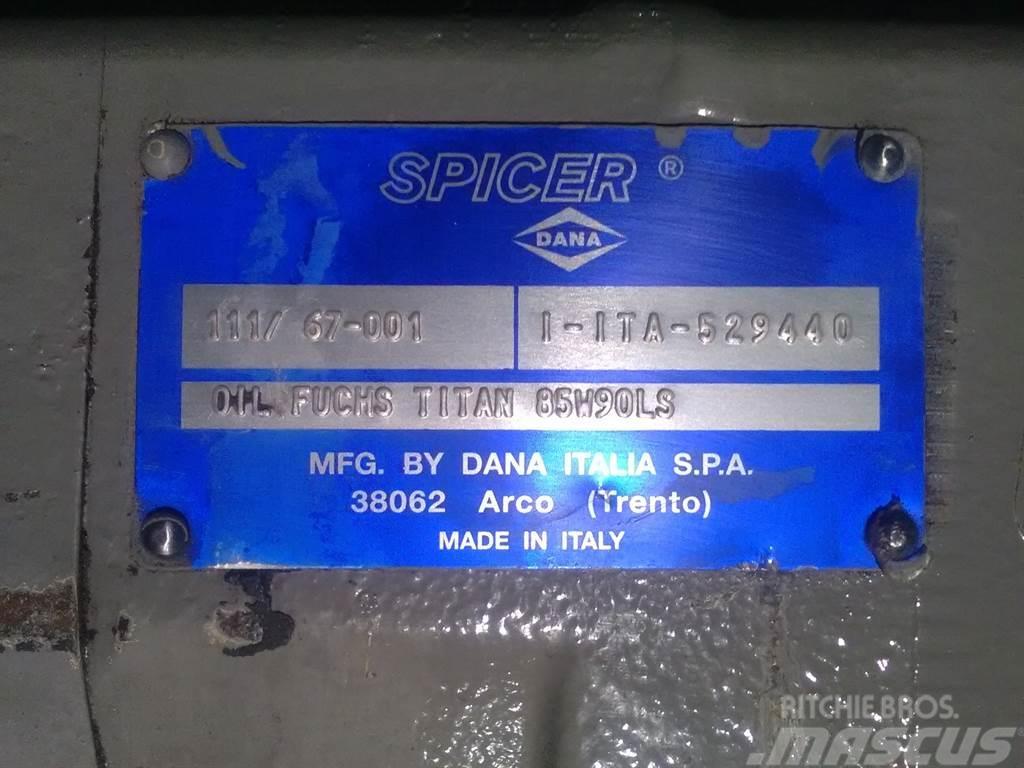 Spicer Dana 111/67-001 - Atlas 75 S - Axle Eixos