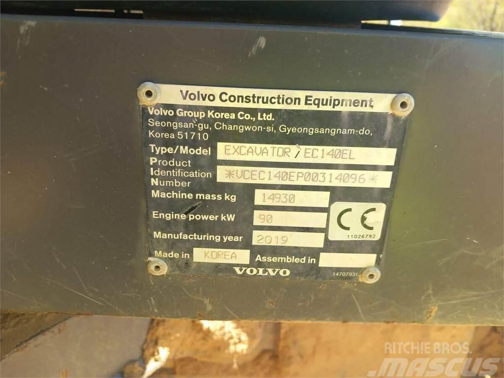 Volvo EC140EL Escavadoras de rastos