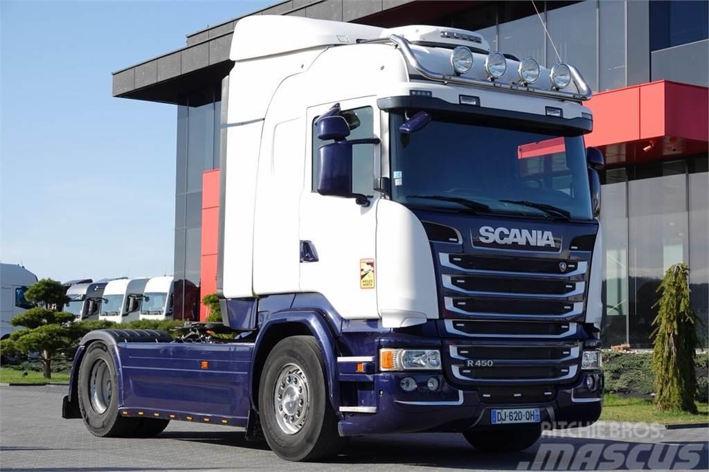 Scania R 450 / RETARDER / I-PARK COOL / EURO 6 / SPROWADZ Tractores (camiões)