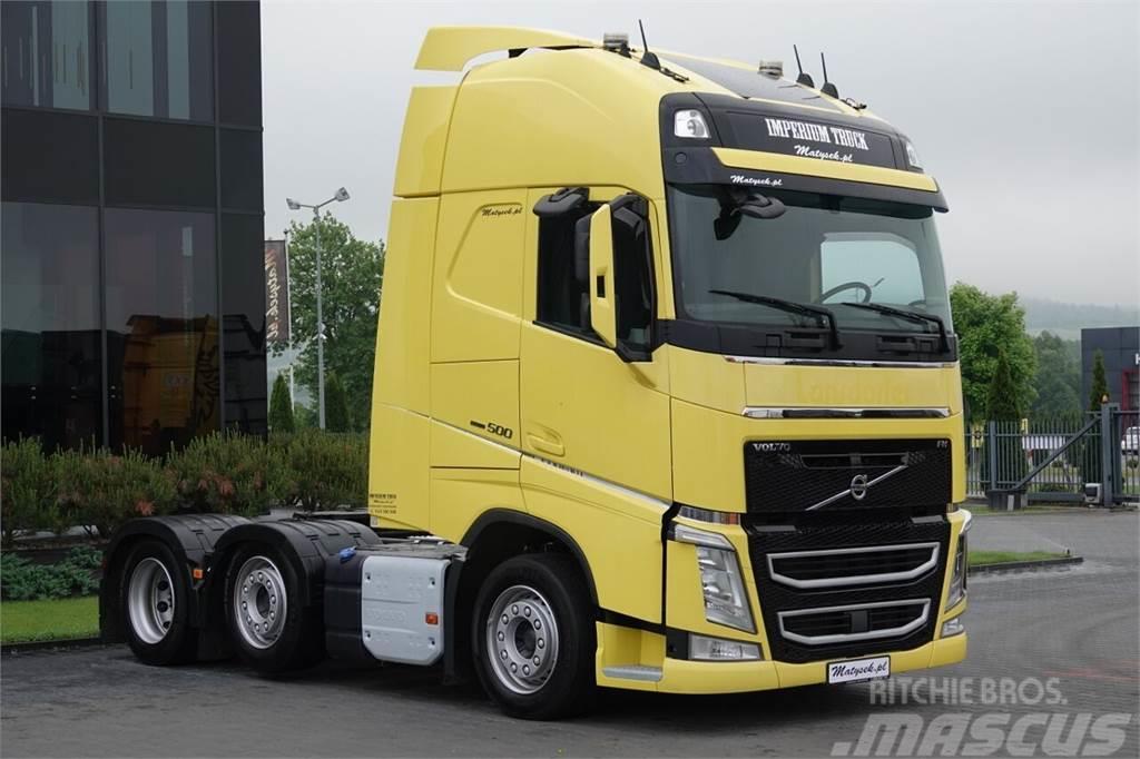 Volvo FH 500 / 6X2 / PUSHER / LOW DECK / STEERING AXLE / Tractores (camiões)