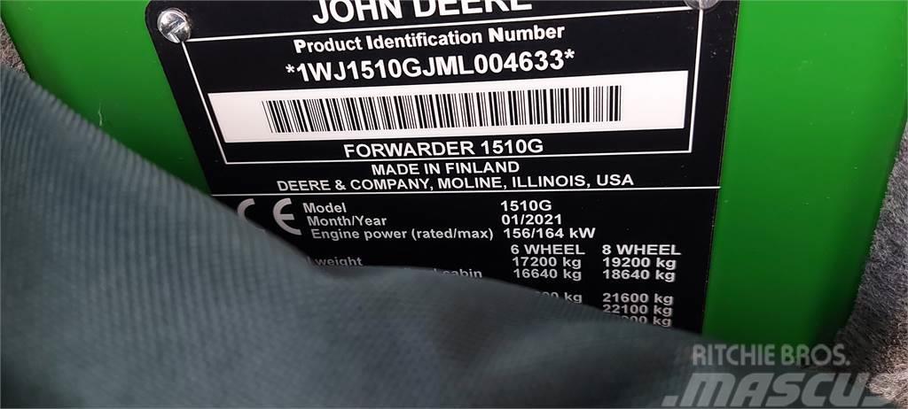 John Deere 1510G Forwarders florestais