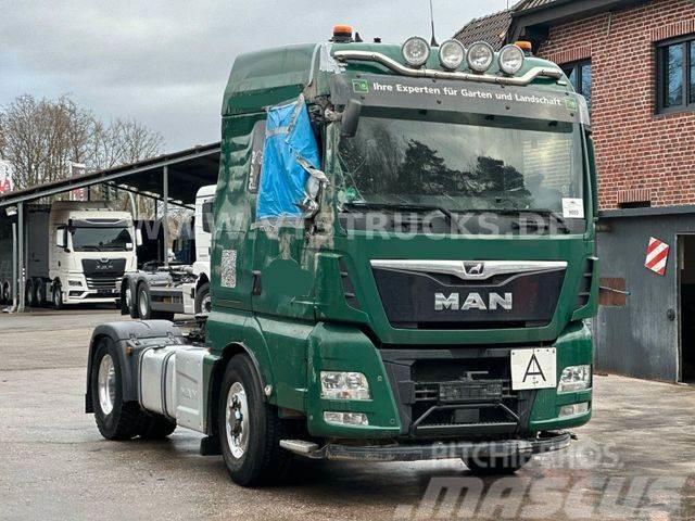 MAN TGX 18.500 4x4H Kipphydraulik *Unfallschaden* Tractores (camiões)