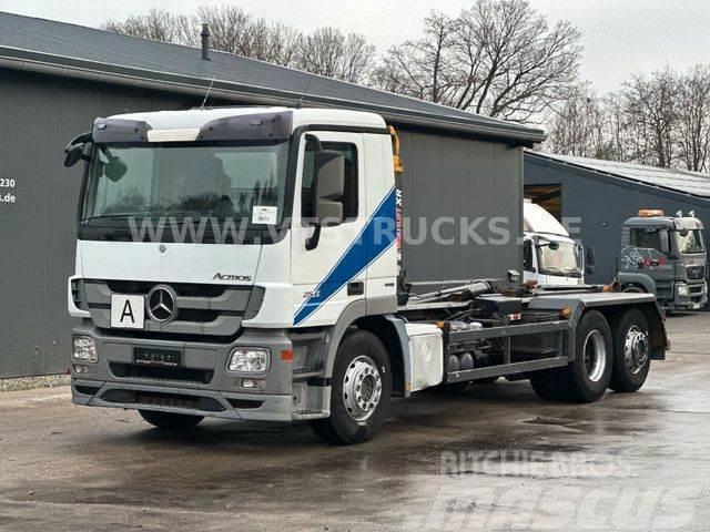 Mercedes-Benz Actros 2541 6x2 Euro5 HIAB-Abrollkipper Camiões Ampliroll