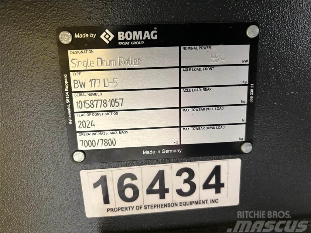 Bomag BW177D-5 Cilindros Compactadores monocilíndricos