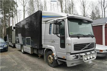 Volvo FL6 L (609) Car transport and specially built trai
