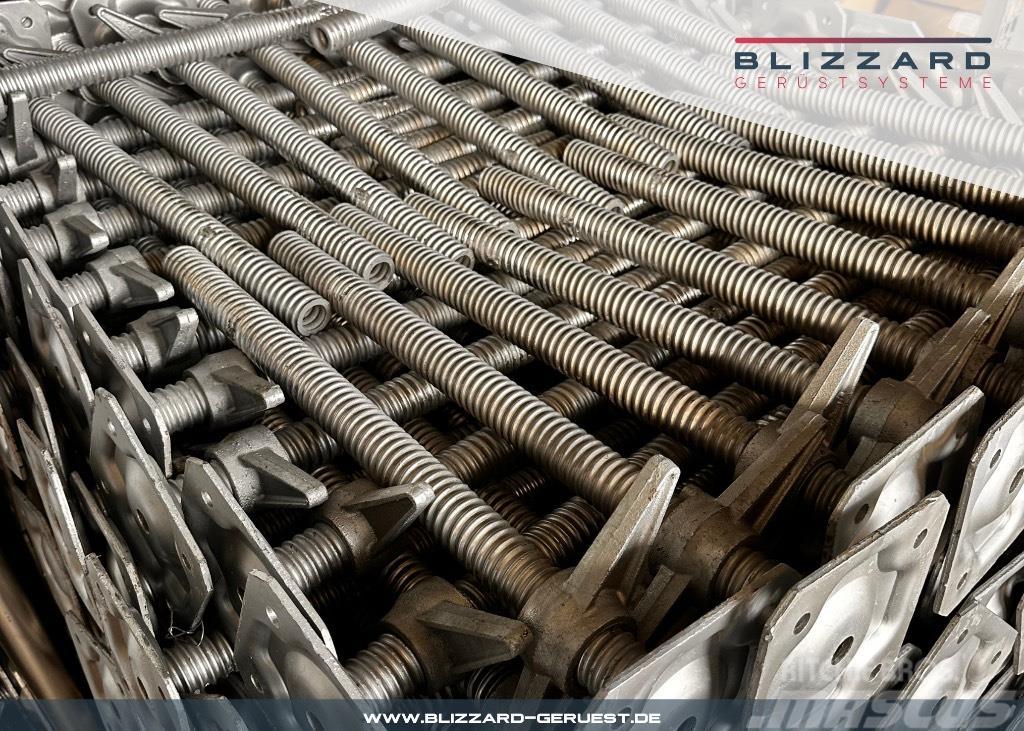  245,17 m² Fassadengerüst aus Alu Neu Blizzard S70 Scaffolding equipment