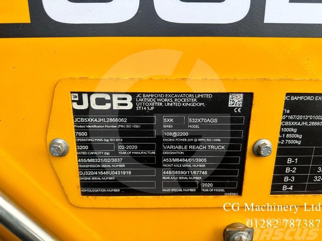 JCB 532-70 Agri Super Telehandlers for agriculture