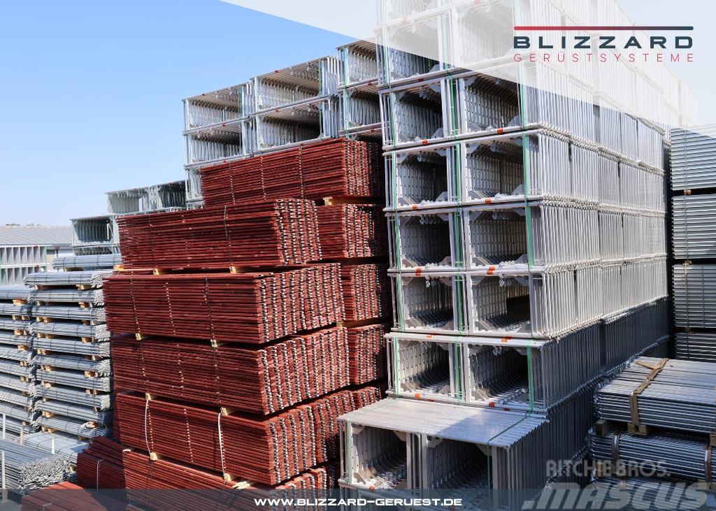  292,87 m² Alugerüst mit Siebdruckplatte Blizzard S Scaffolding equipment