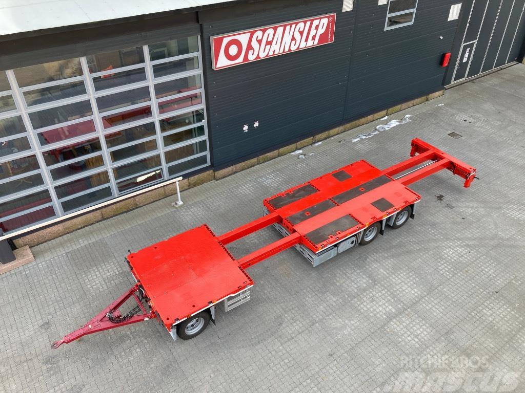  SCANSLEP Extendable platform trailer Flatbed/Dropside trailers