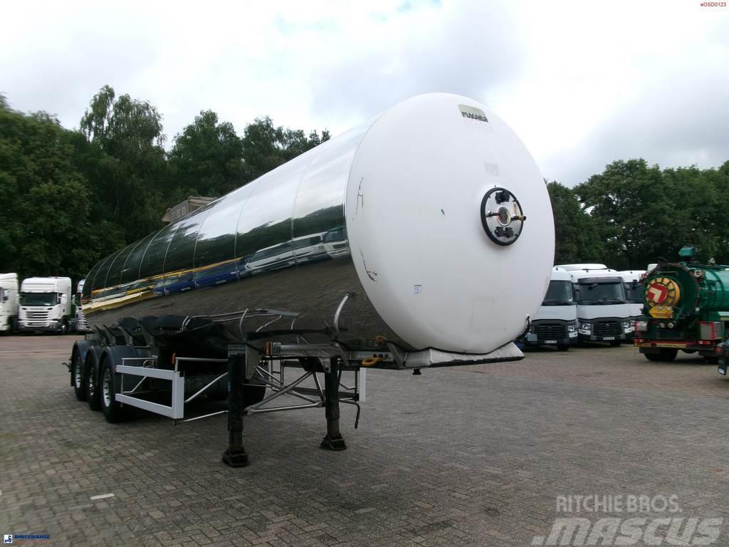 Magyar Food tank inox 30 m3 / 1 comp Tanker semi-trailers