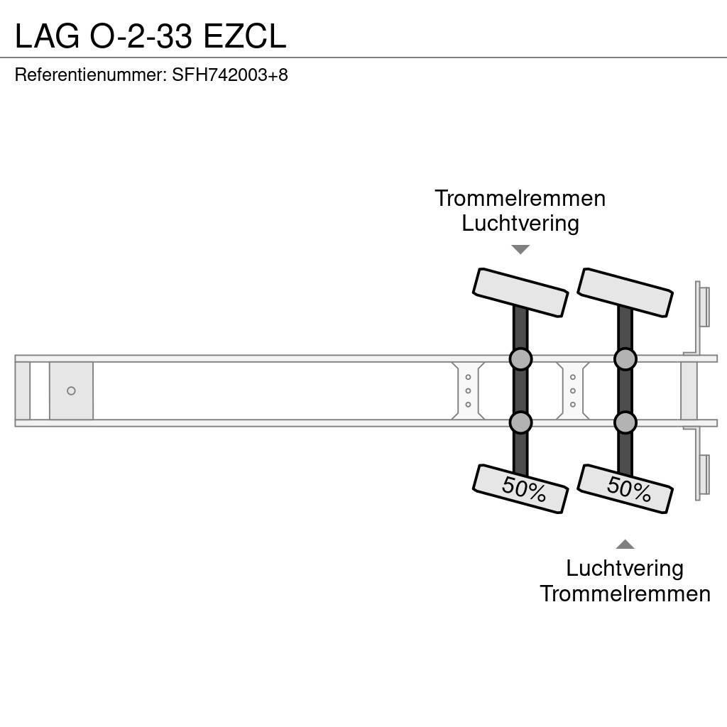LAG O-2-33 EZCL Temperature controlled semi-trailers