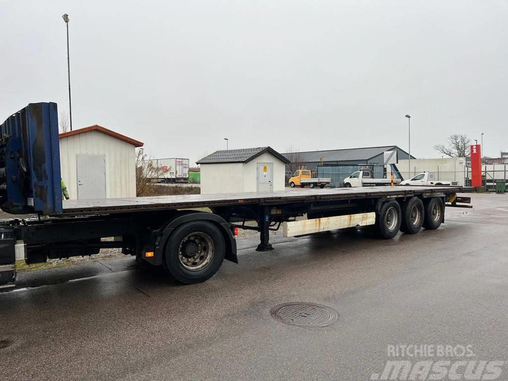 Krone SDP27 Serie 4180 Flatbed/Dropside semi-trailers