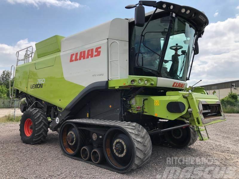 CLAAS LEXION 760 TERRA TRAC Combine harvesters