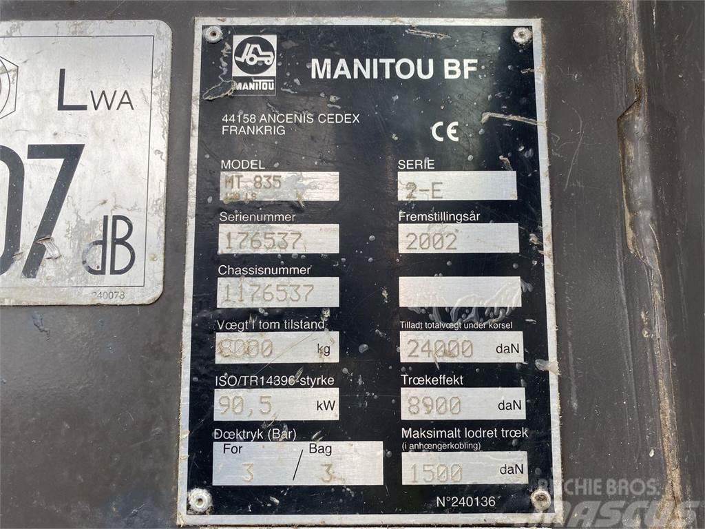 Manitou MT835-120LS Telescopic handlers