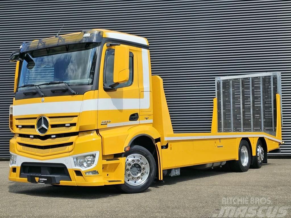 Mercedes-Benz ANTOS 2633 6X2 / EURO 6 / OPRIJ / MACHINE TRANSPOR Vehicle transporters