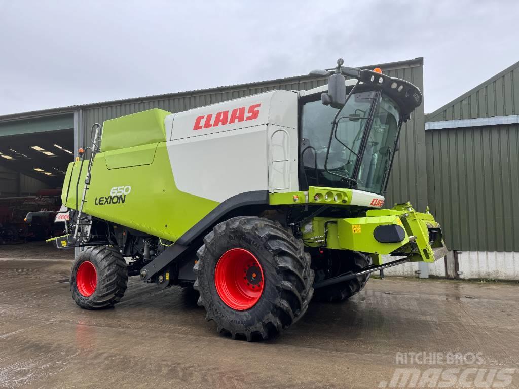 CLAAS Lexion 650 combine Combine harvesters