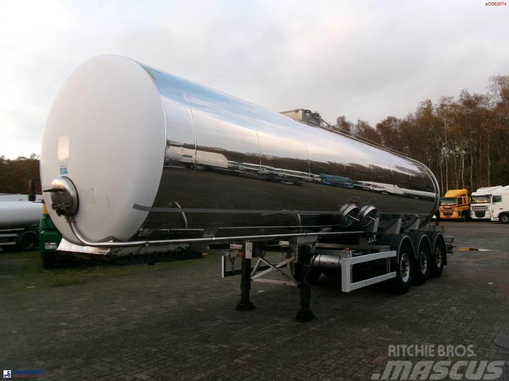 Maisonneuve Food tank inox 30 m3 / 1 comp Tanker semi-trailers