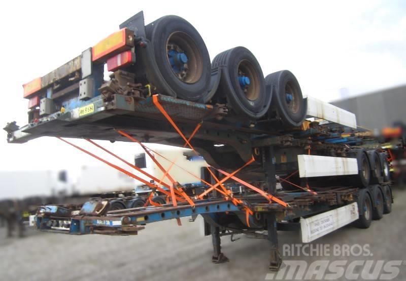 Krone Chassi - 3stack high, year 2006 Containerframe semi-trailers