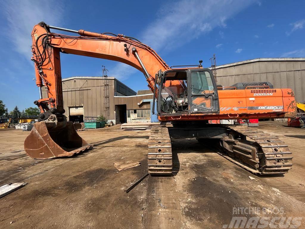 Doosan DX 480 LC Crawler excavators
