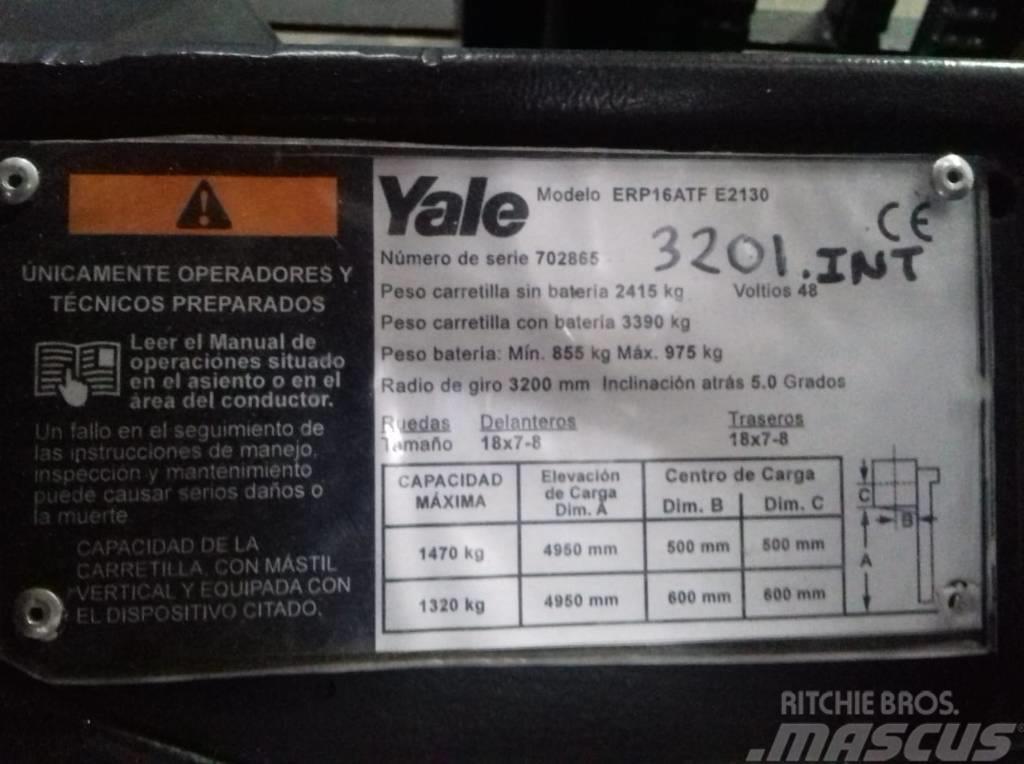 Yale ERP 16ATF Electric forklift trucks