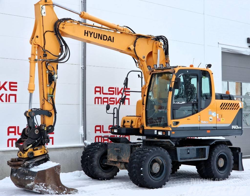 Hyundai 140 W Wheeled excavators