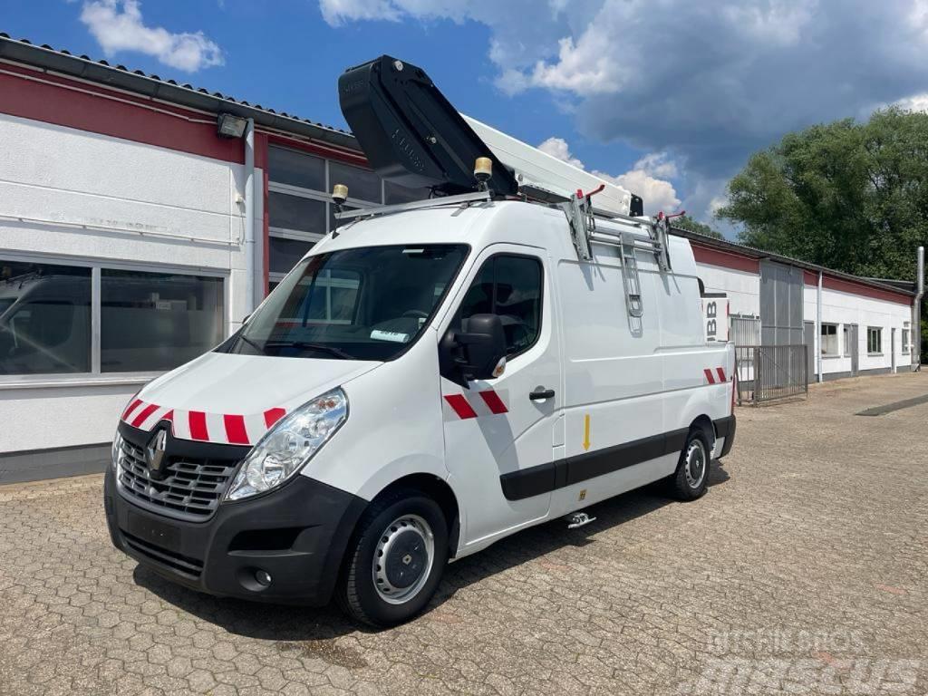 Renault Master Hubarbeitsbühne KLUBB K26 Korb 200kg EURO 6 Truck & Van mounted aerial platforms