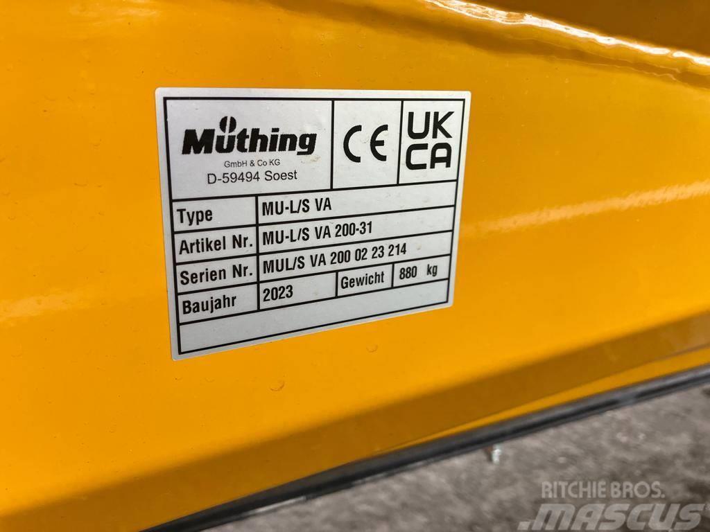 Muthing MU-L/S Vario 200 Pasture mowers and toppers