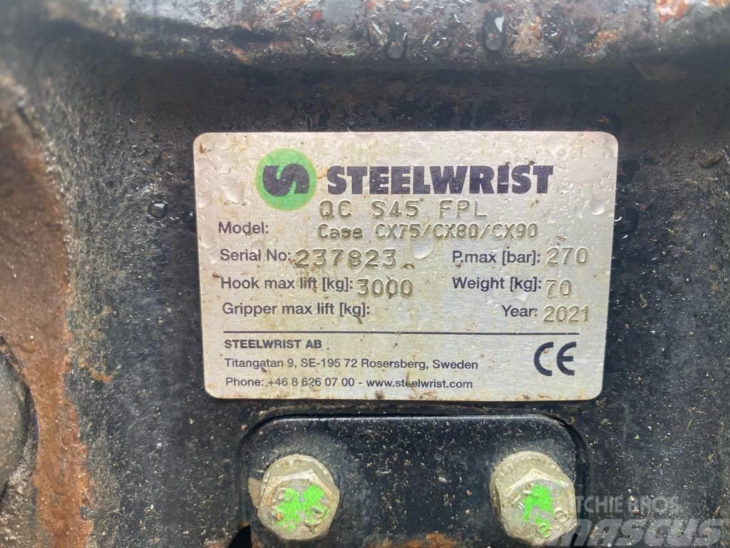 Steelwrist QC S45 Quick connectors
