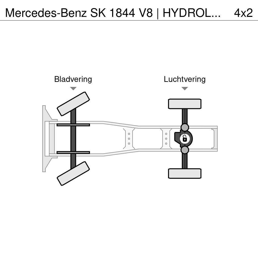 Mercedes-Benz SK 1844 V8 | HYDROLIC | RETARDER | MANUEL GEAR | H Tractor Units