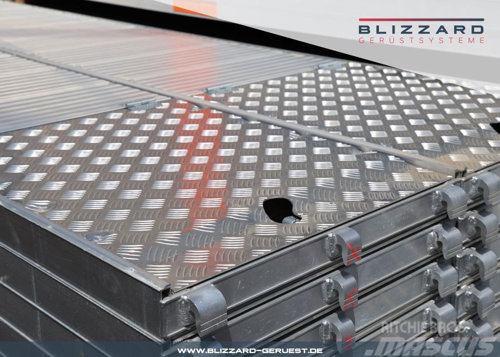 Blizzard S70 871 m² BLIZZARD Alugerüst + Aluböden + Durchst Scaffolding equipment