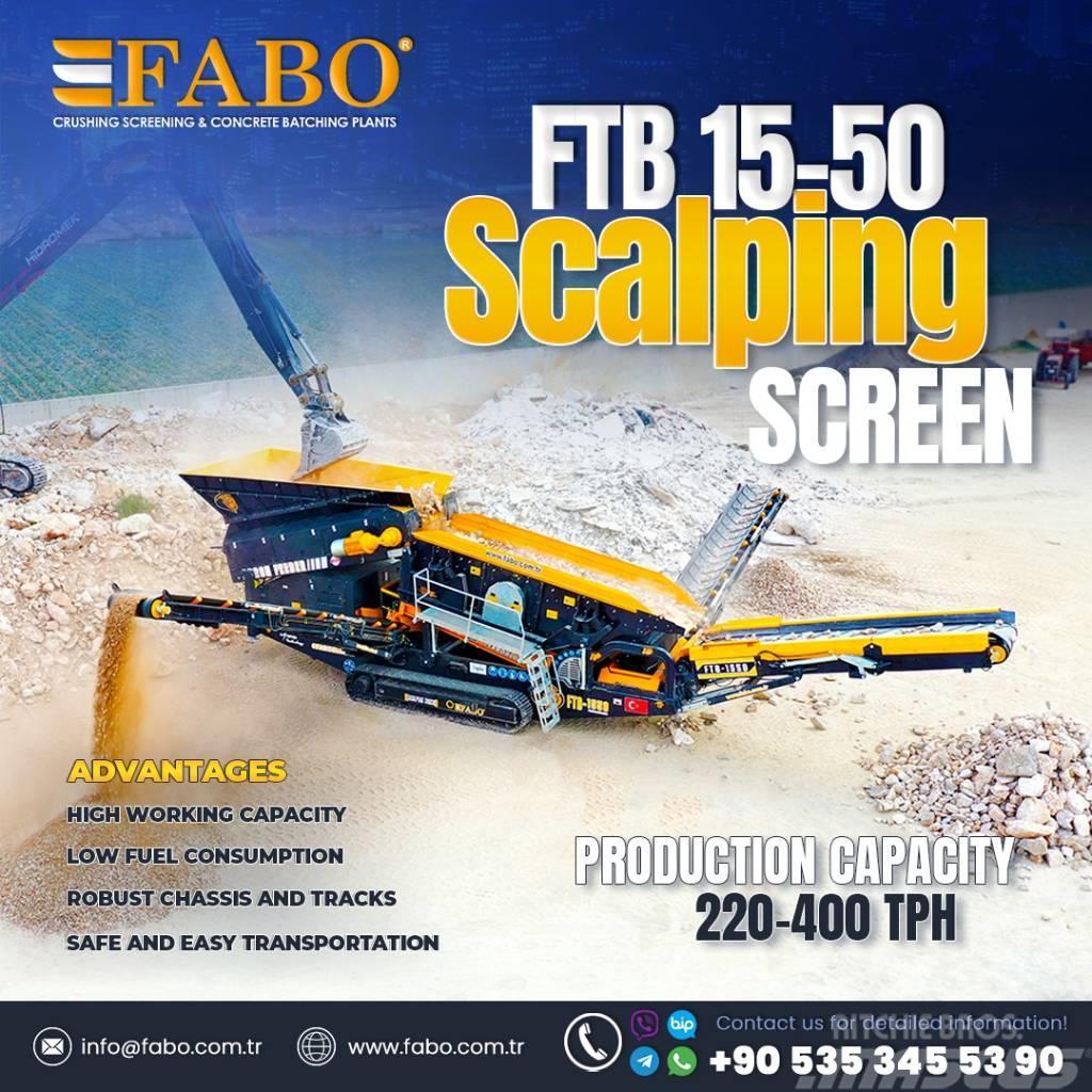 Fabo FTB 15-50 MOBILE SCALPİNG SCREEN Mobile screeners