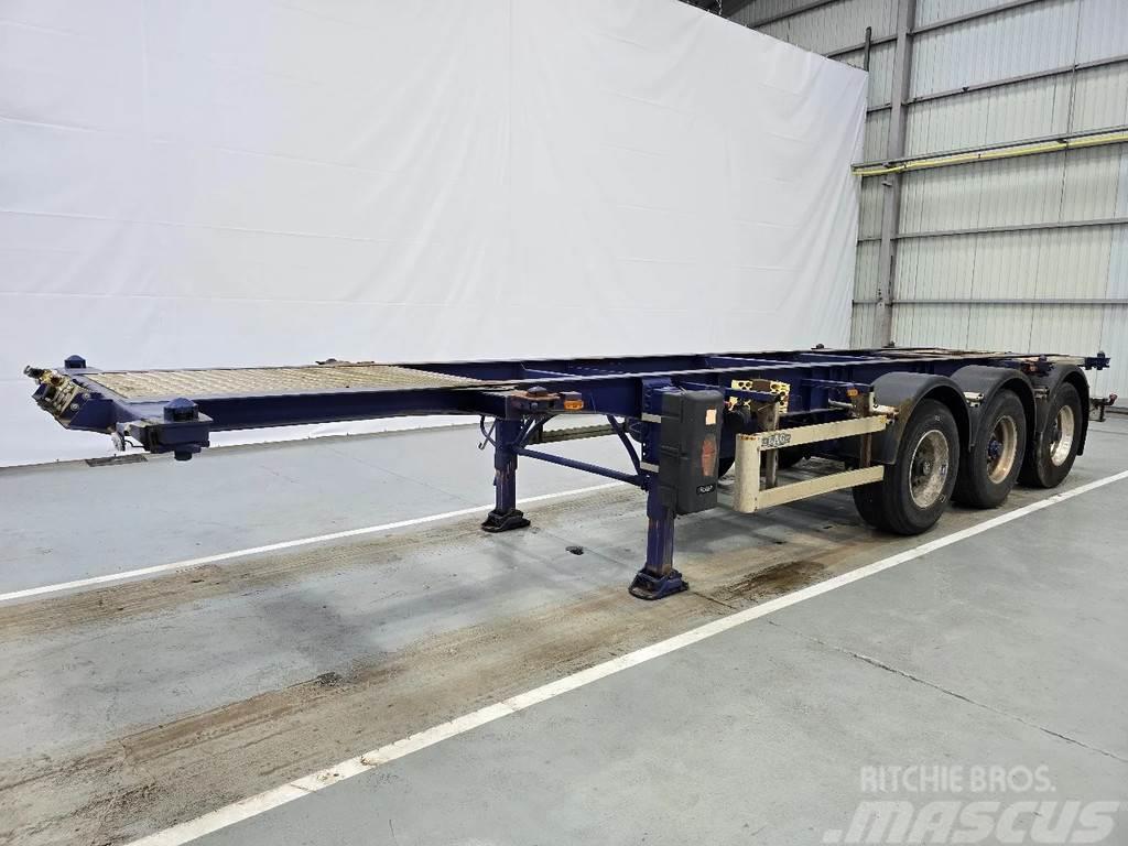 LAG O-3-39 LT / 20, 30ft Containerframe semi-trailers