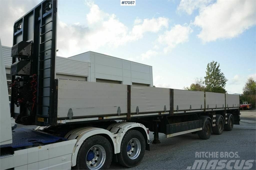 HRD Rettsemi with Tridec steering and 7,5 m extension. Other semi-trailers