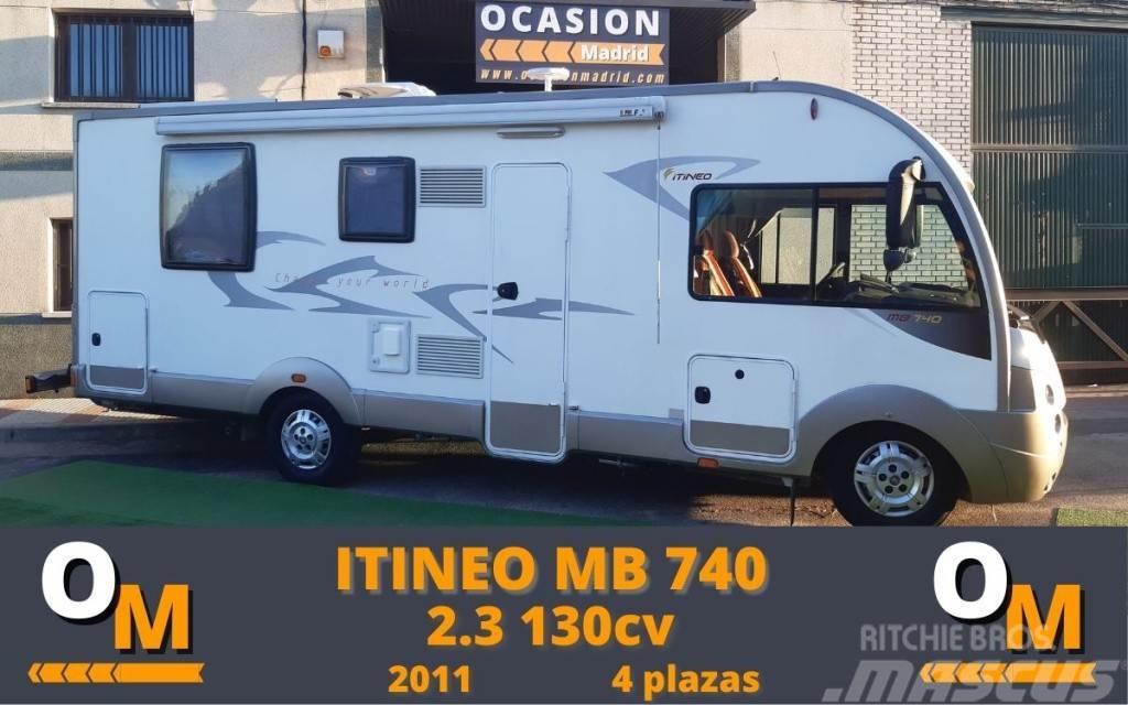  Autocaravan Integral Itineo MB740 Motorhomes and caravans