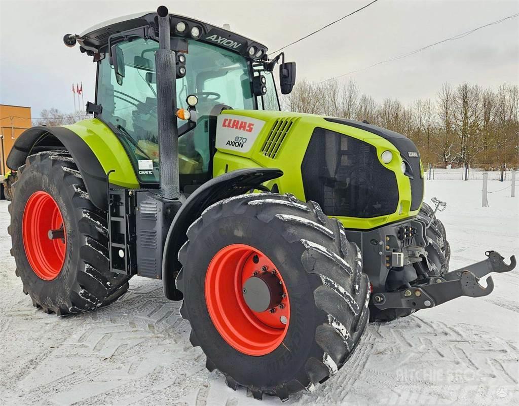 CLAAS Axion 870 Tractors