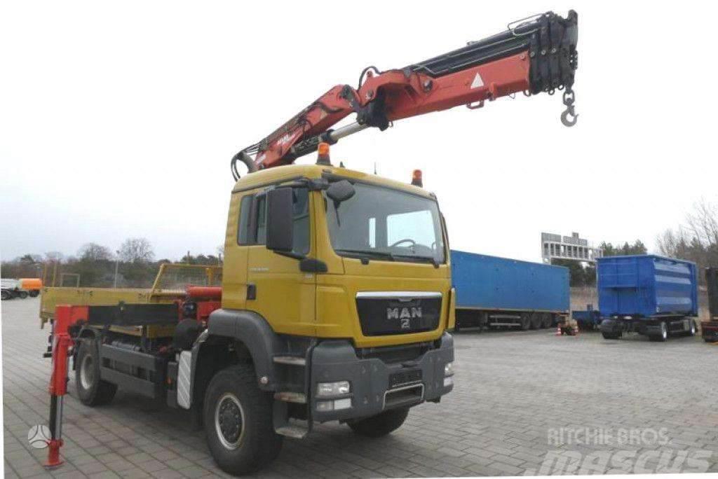 MAN TG-S 18.320 4x4 Crane trucks