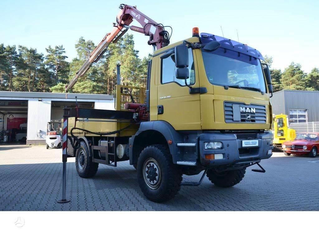 MAN TGM 18.280 4x4 Crane trucks