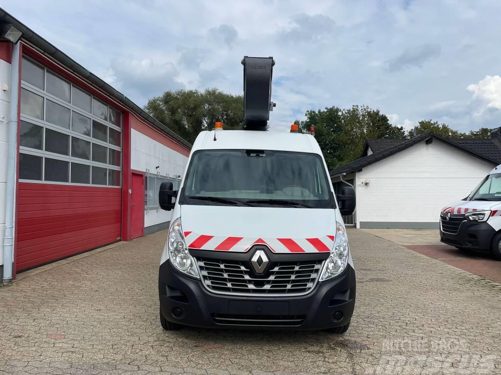 Renault Master Hubarbeitsbühne KLUBB K 38P Korb 200kg EURO Truck & Van mounted aerial platforms