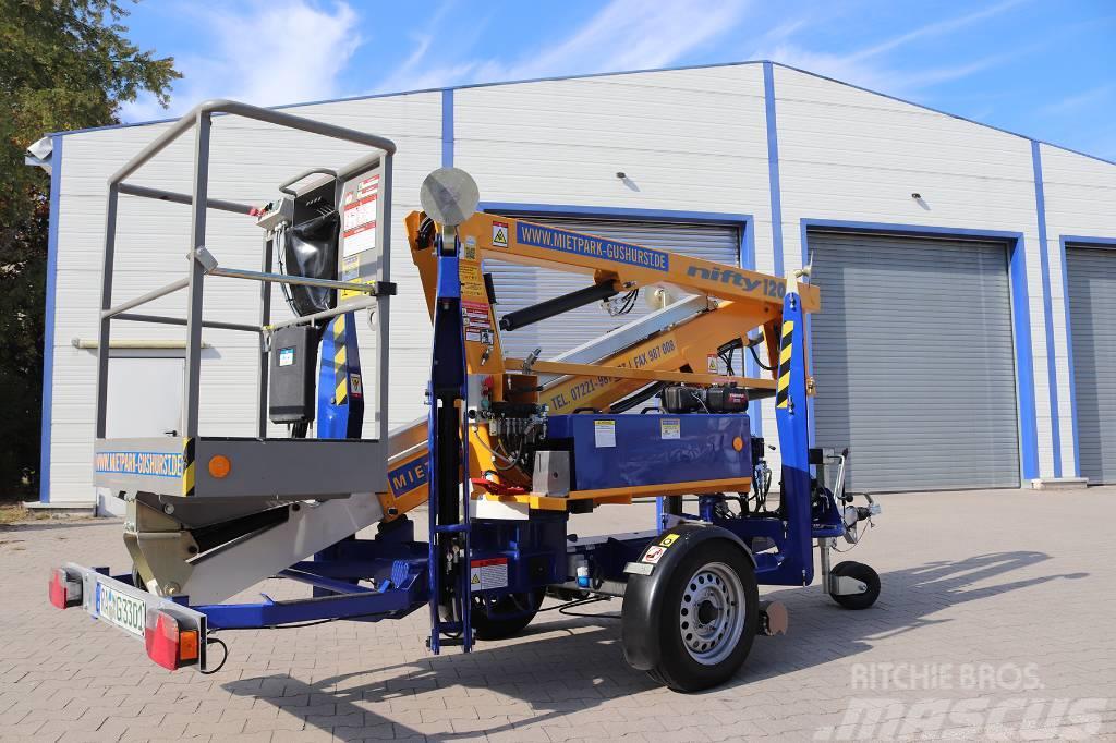 Niftylift 120 T Trailer mounted aerial platforms