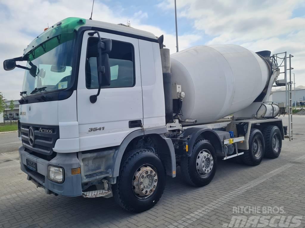Mercedes-Benz 3541 8x4 / 10 m3 Concrete trucks