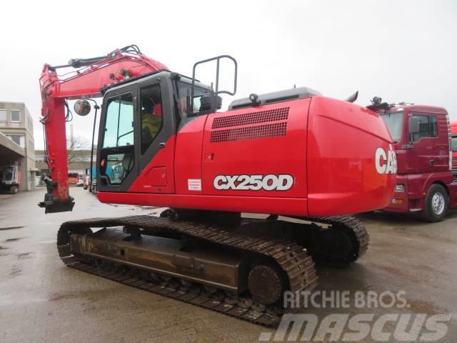 CASE CX250 D Kettenbagger 27300kg, 3700h Crawler excavators