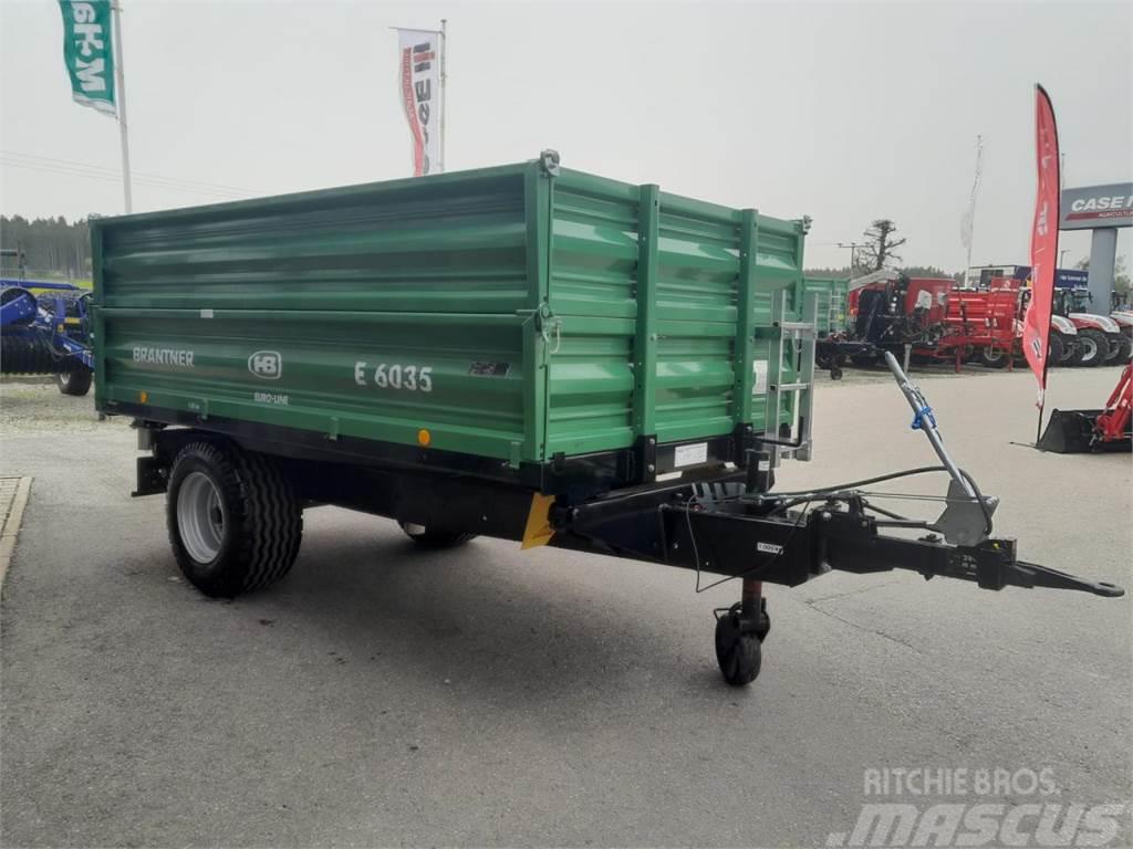 Brantner E 6035 Euro-Line Tipper trailers