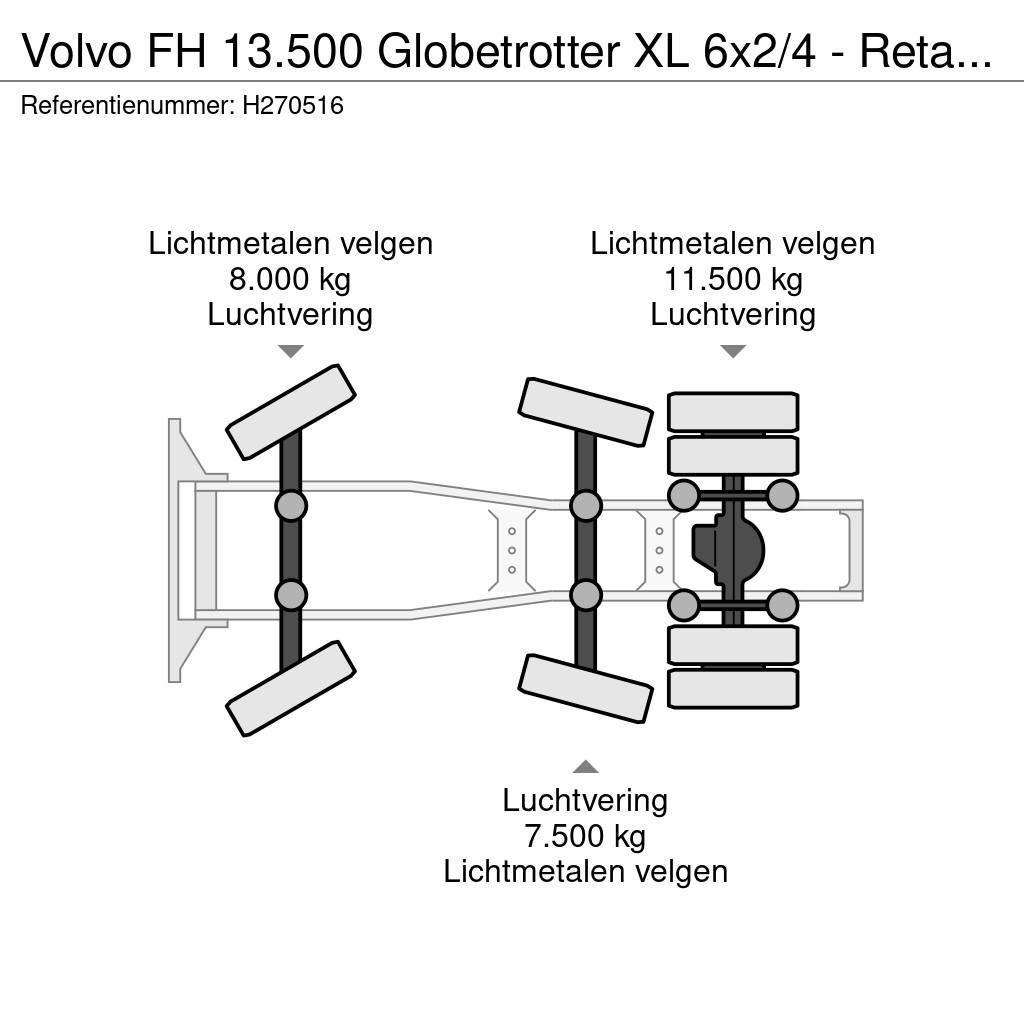 Volvo FH 13.500 Globetrotter XL 6x2/4 - Retarder - Full Tractor Units