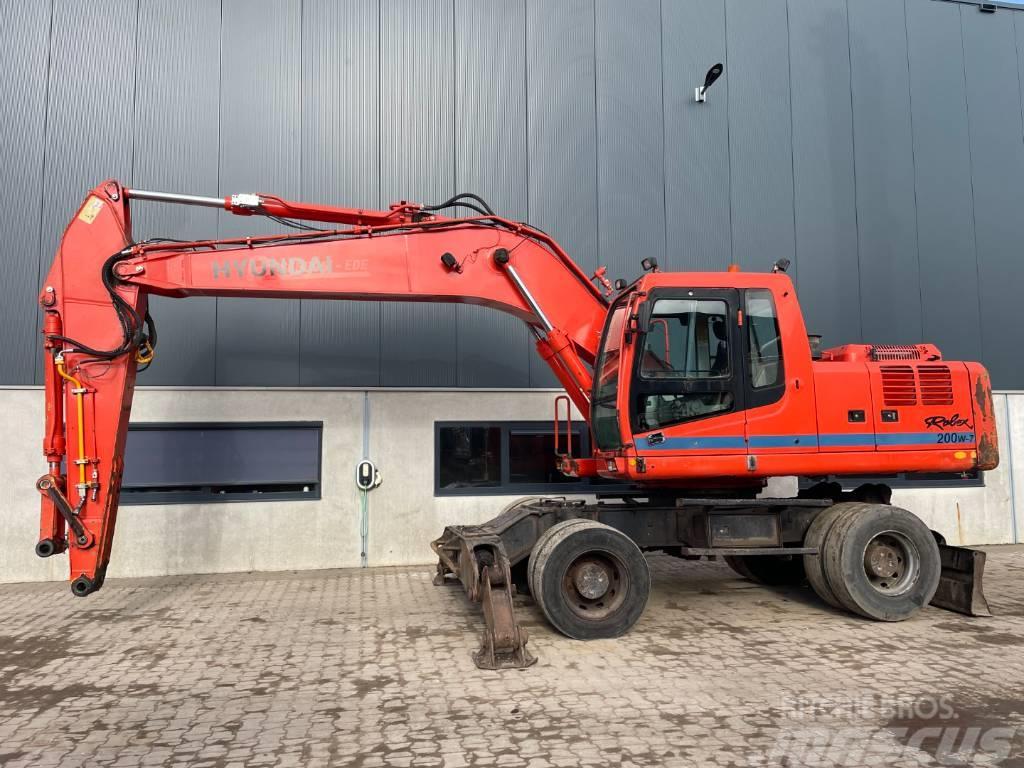 Hyundai Robex 200 W-7 Wheeled excavators