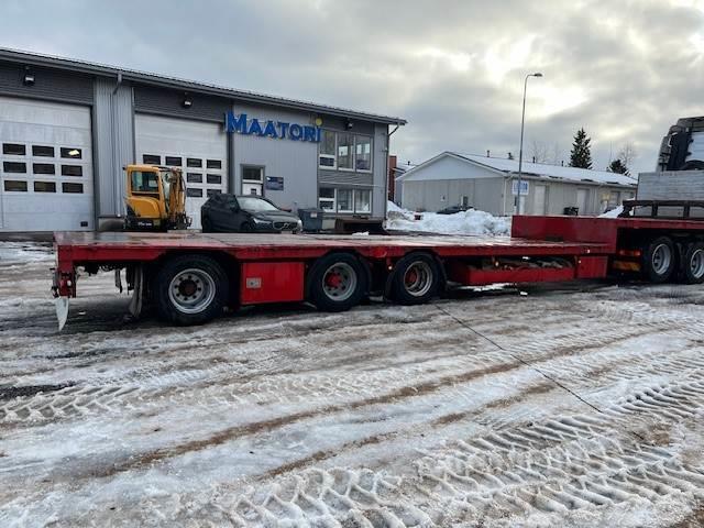 HRD pokkakärry Low loader-semi-trailers